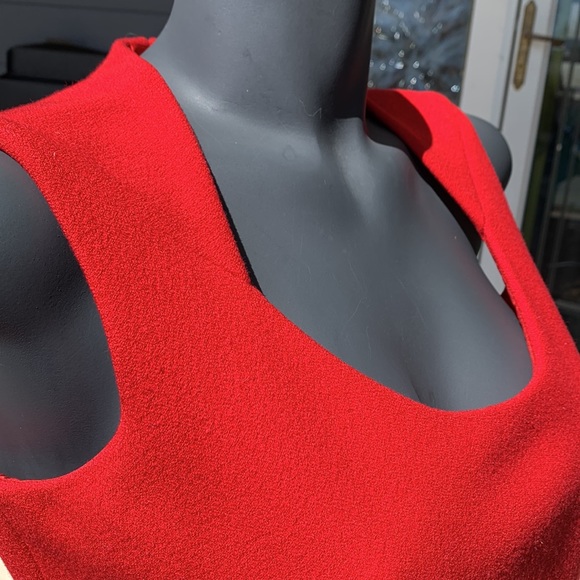 Vintage Pauline Trigere Dress - Wool Crepe - Picture 14 of 16